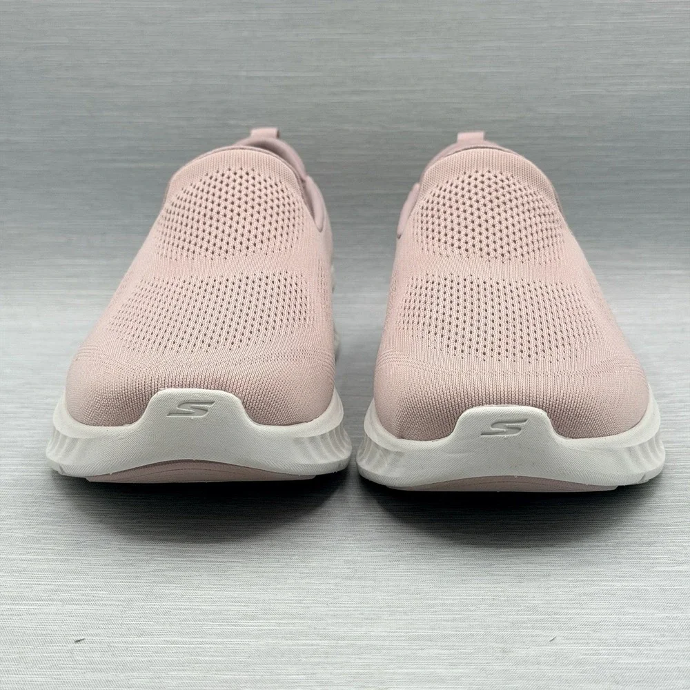 Skechers GOwalk Sneakers Women's 8.5 Pink Mauve Lightweight Walking Shoes 125645